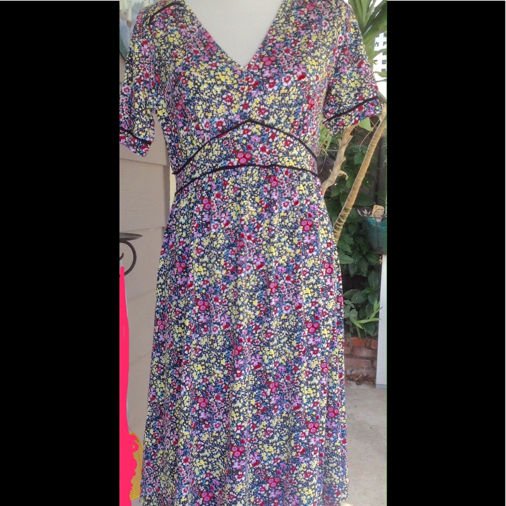 ASOS maternity floral jersey dress